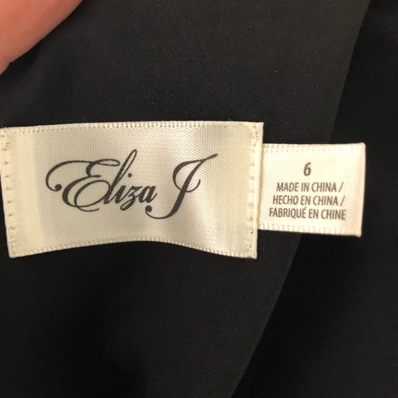 NEW Eliza J Print Burnout Velvet Shift Dress 0010 - Picture 6 of 8